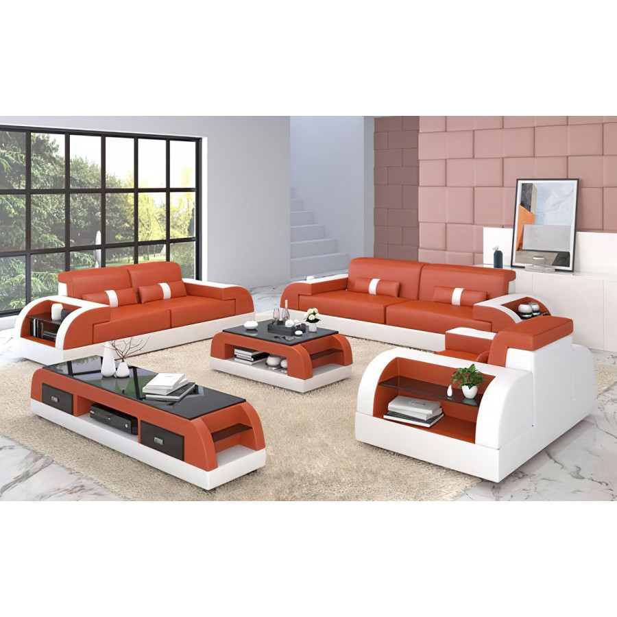 Jubilee - Piliu Sofa Set with Side Storage