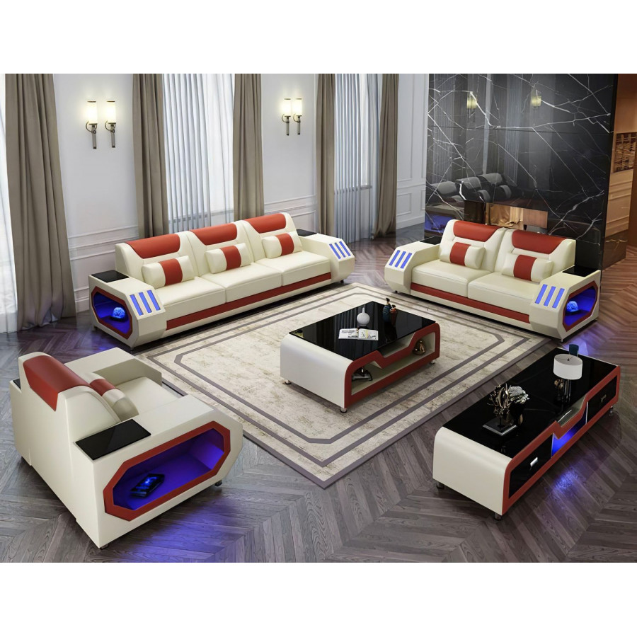 Jubilee - Omont Sofa Set with Led