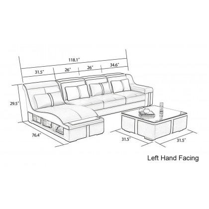 Image may differ from actual product color and configuration.