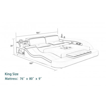 Image may differ from actual product color and configuration.