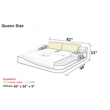 Jubilee - Rebino Right Hand Facing Bed with Storage