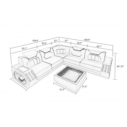 Image may differ from actual product color and configuration.