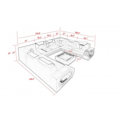 Image may differ from actual product color and configuration.