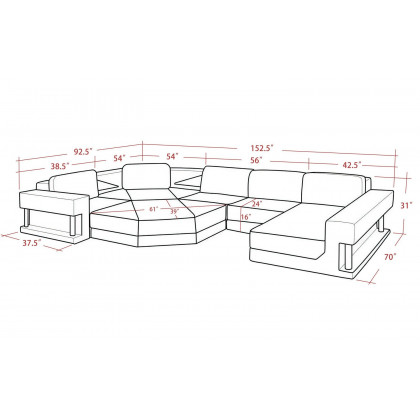 Image may differ from actual product color and configuration.