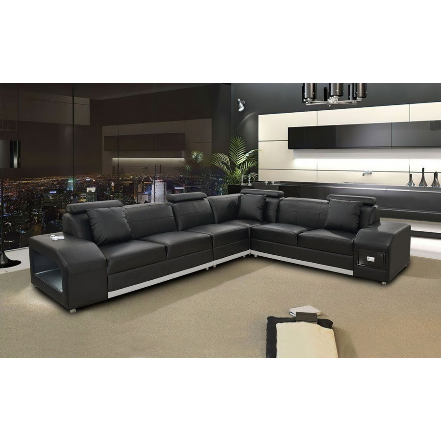Jubilee - Giada Right Hand Facing Sectional with Leds