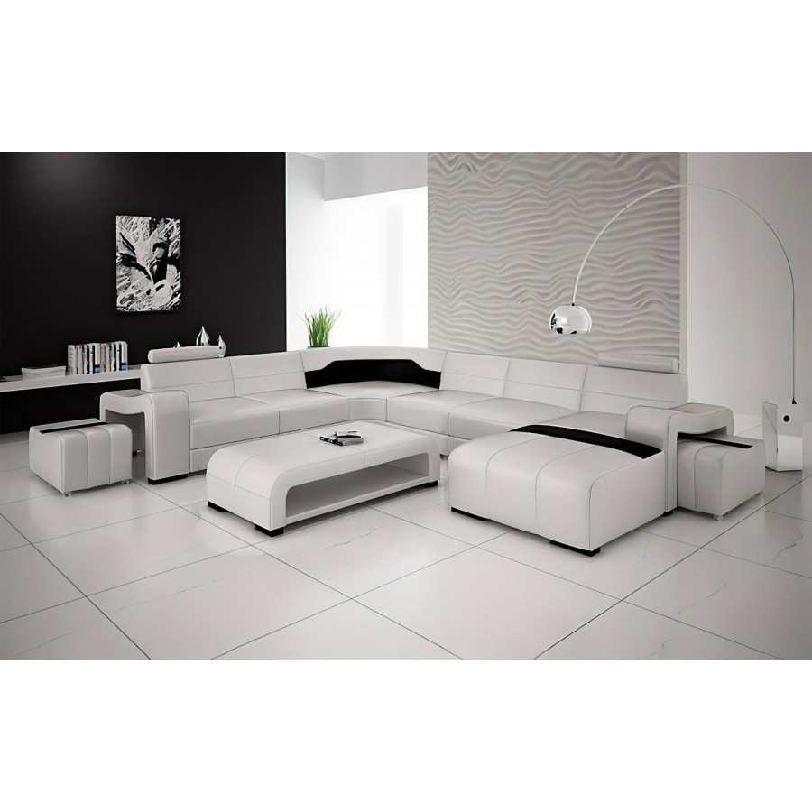 Jubilee - Sunnydale Large Right Hand Facing Sectional with Ottomans