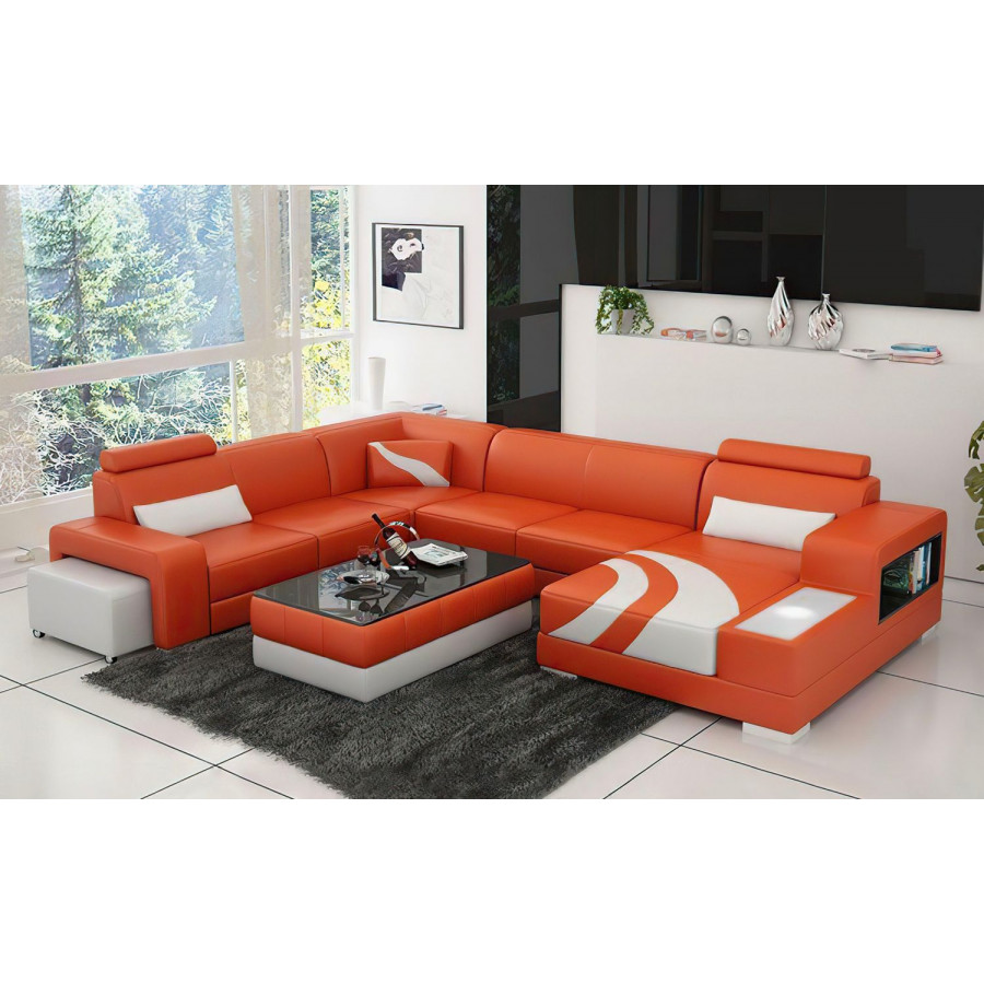 Jubilee - Lawrence Right Hand Facing Sectional with Ottoman
