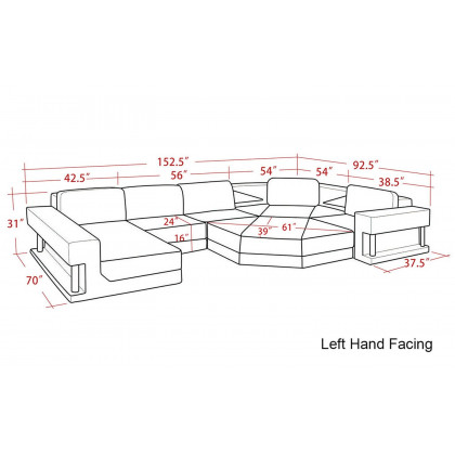 Image may differ from actual product color and configuration.
