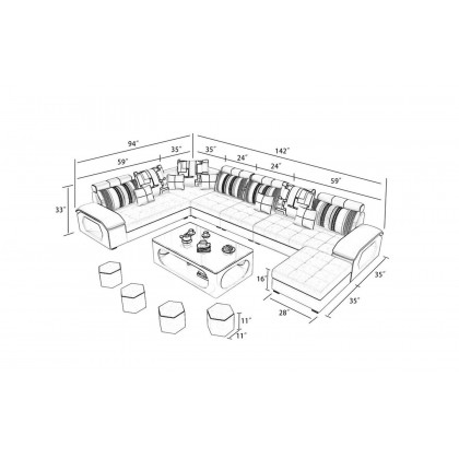 Image may differ from actual product color and configuration.