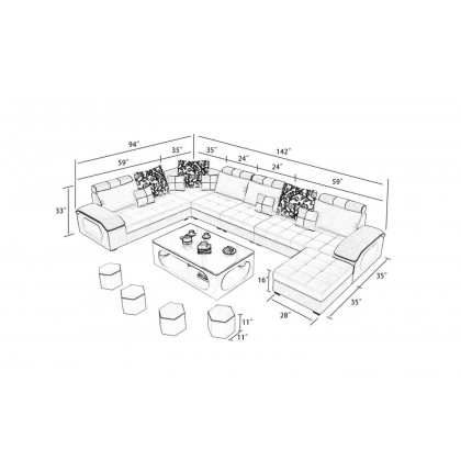 Image may differ from actual product color and configuration.