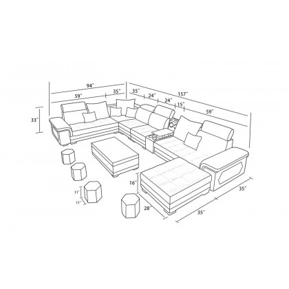 Image may differ from actual product color and configuration.