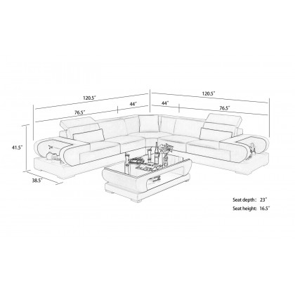 Image may differ from actual product color and configuration.