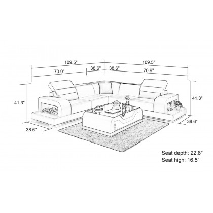Image may differ from actual product color and configuration.