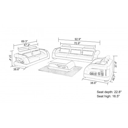 Image may differ from actual product color and configuration.