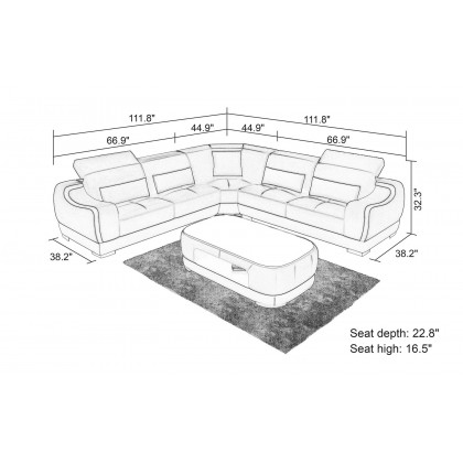 Jubilee - Amir Modern Sectional