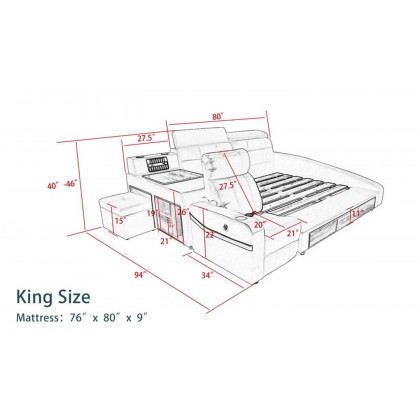 Image may differ from actual product color and configuration.