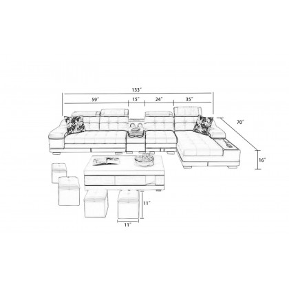 Image may differ from actual product color and configuration.