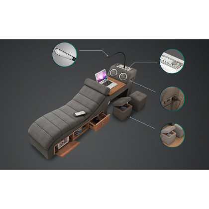 Jubilee - Hariana Tech Smart Ultimate Right Hand Facing Bed