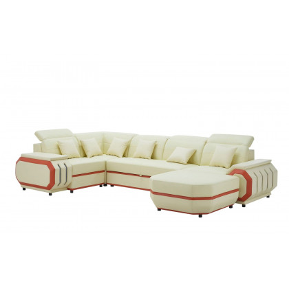 Jubilee - Univo Modern Right Hand Facing Sectional with Leds