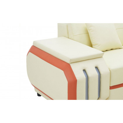 Jubilee - Univo Modern Right Hand Facing Sectional with Leds