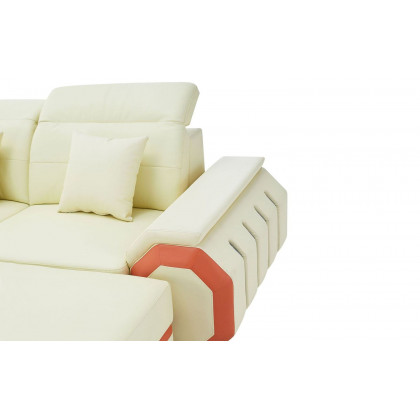 Jubilee - Univo Modern Right Hand Facing Sectional with Leds