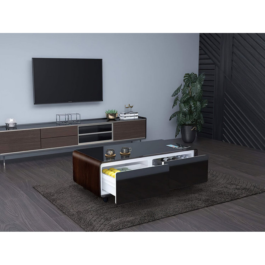 Jubilee Steinfield Tech Smart Coffee Table - Chocolate