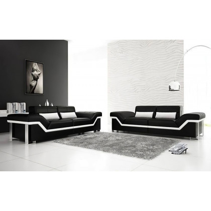 Jubilee - Sylmar Modern Sofa Set with Adjustable Headrest