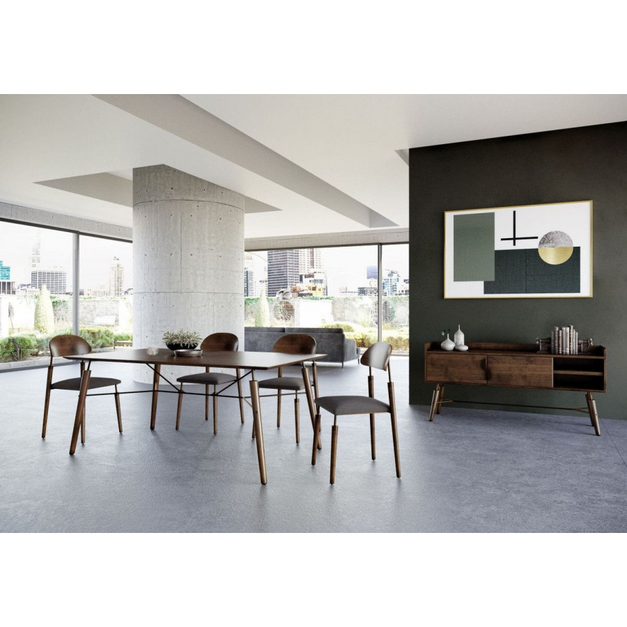 Jubilee - Krisoi Modern Dining Table in Acacia