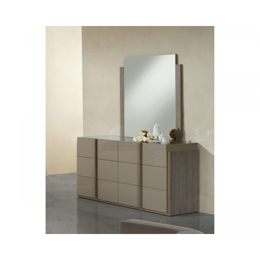 Jubilee - Gisele Modern Mirror in Oak Maranello Veneer