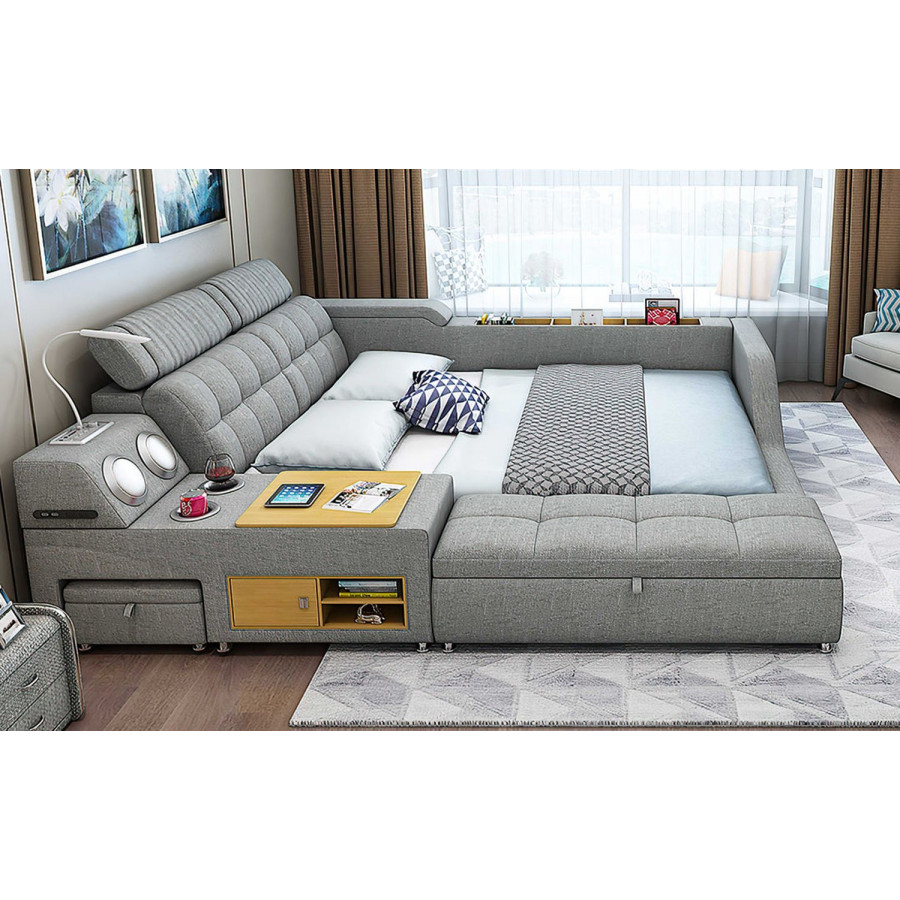 Jubilee - Athena Modern Multifunctional Smart Right Hand Facing Bed