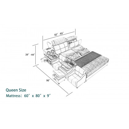 Image may differ from actual product color and configuration.