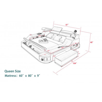 Image may differ from actual product color and configuration.