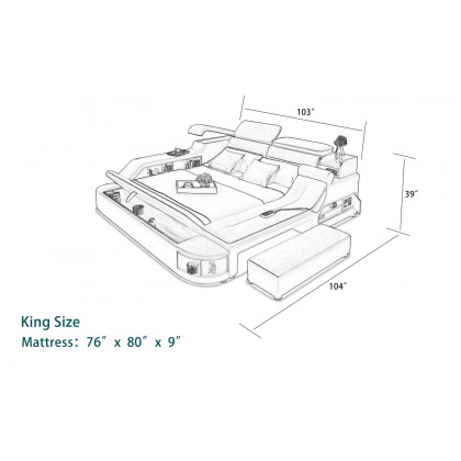 Image may differ from actual product color and configuration.