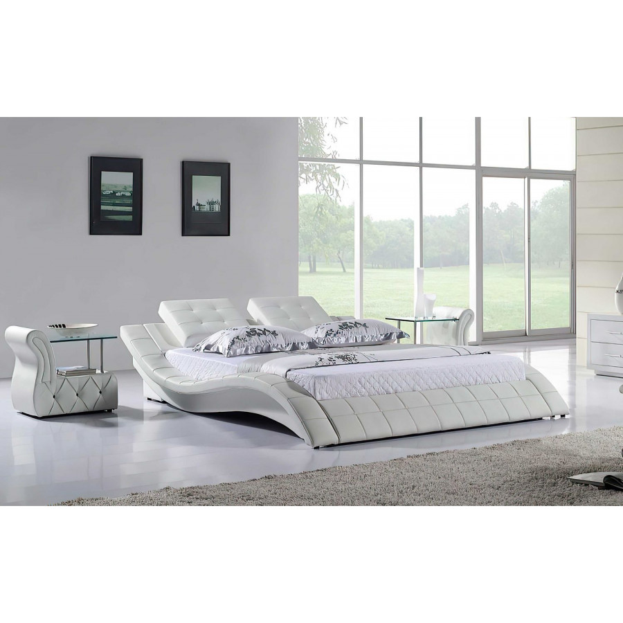 Jubilee - Artemis Curved Modern Platform Bed