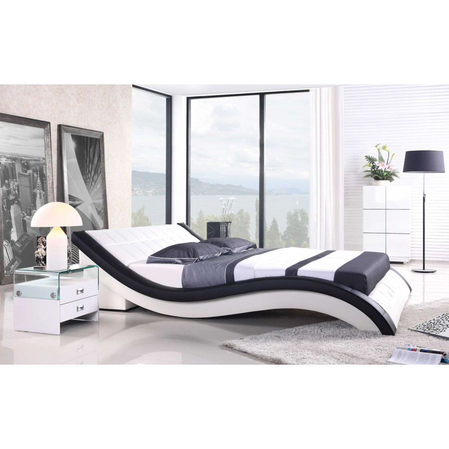 Jubilee - Verdandi Curved Modern Platform Bed