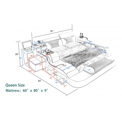 Image may differ from actual product color and configuration.