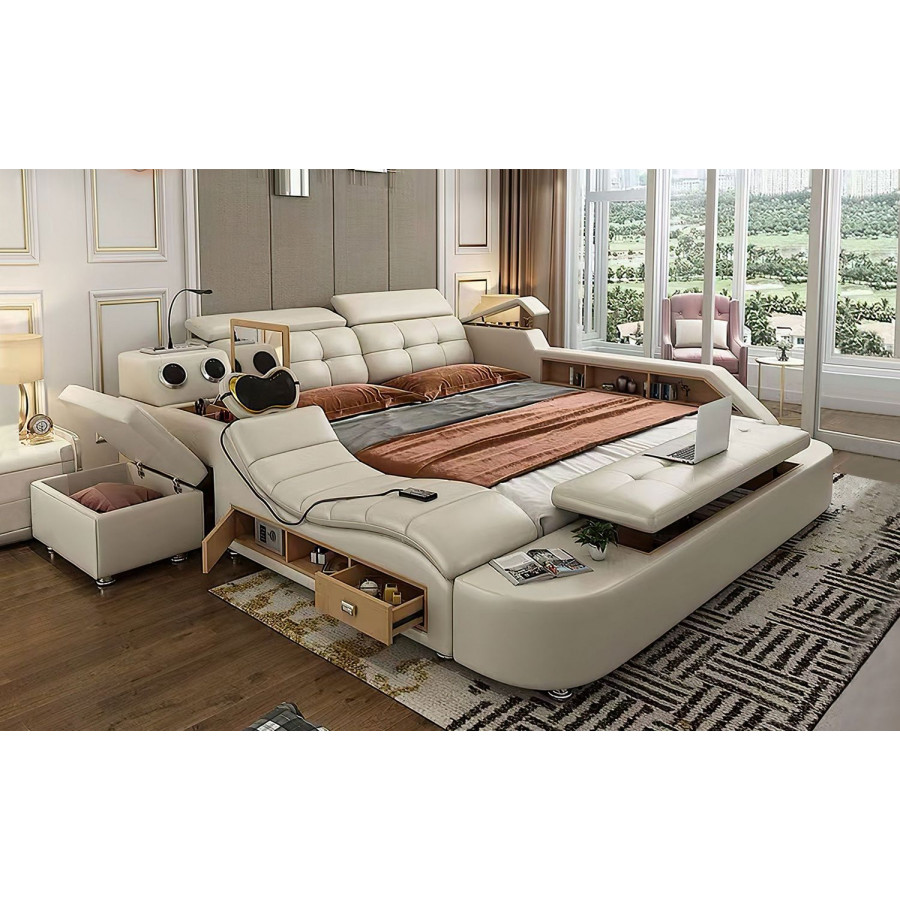 Jubilee - Raven Modern Multifunctional Smart Right Hand Facing Bed