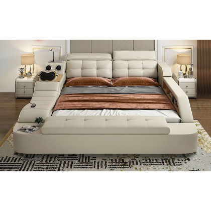 Jubilee - Raven Modern Multifunctional Smart Right Hand Facing Bed