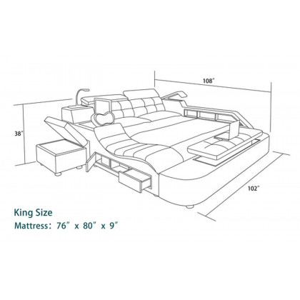 Image may differ from actual product color and configuration.