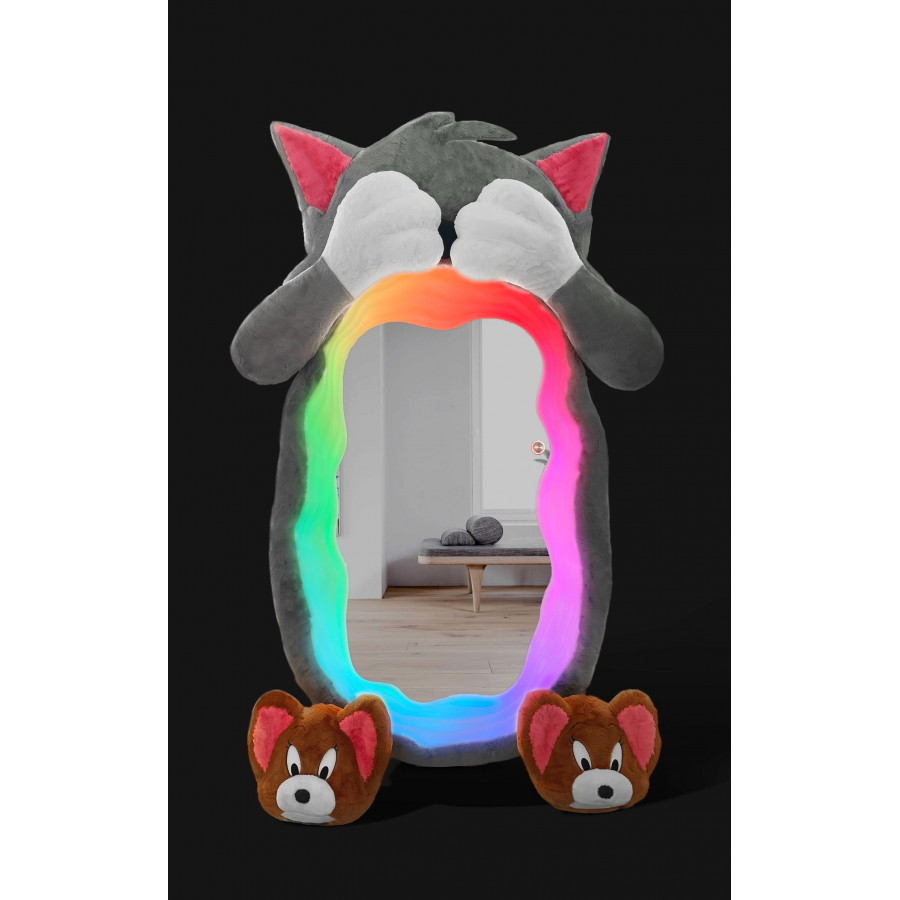 Jubilee Futuristic Mirror - Gray Cat