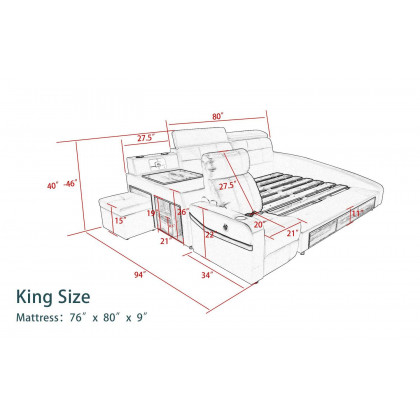 Image may differ from actual product color and configuration.