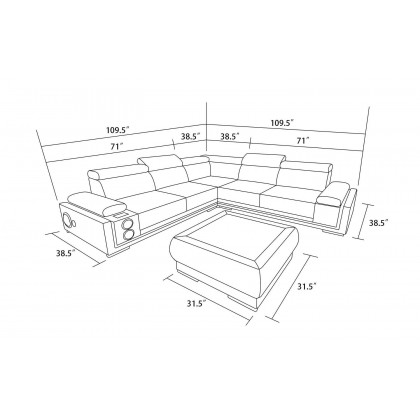 Image may differ from actual product color and configuration.