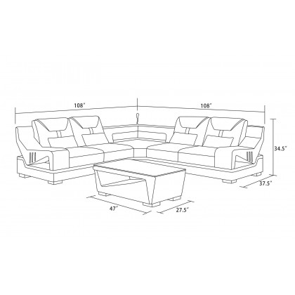 Image may differ from actual product color and configuration.