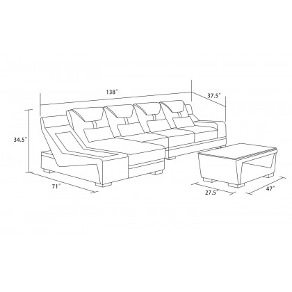 Image may differ from actual product color and configuration.