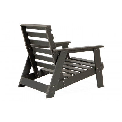 LeisureMod Alpine Modern Polystyrene 4-Peice Patio Conversation Set - Beige