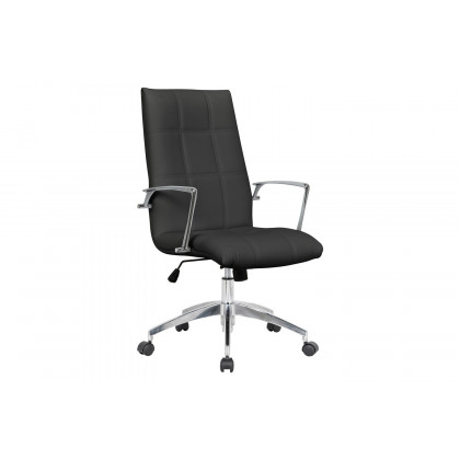 LeisureMod - Benmar Leatherette Office Chair