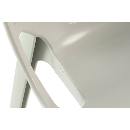 LeisureMod Cornelia Modern Dining Side Chair - Gray