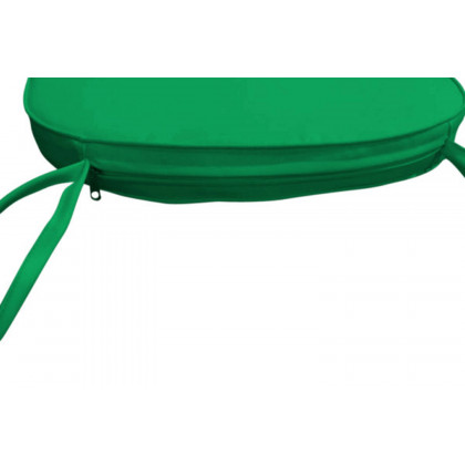 LeisureMod Modern Dining Chair Cushion Pads - Green