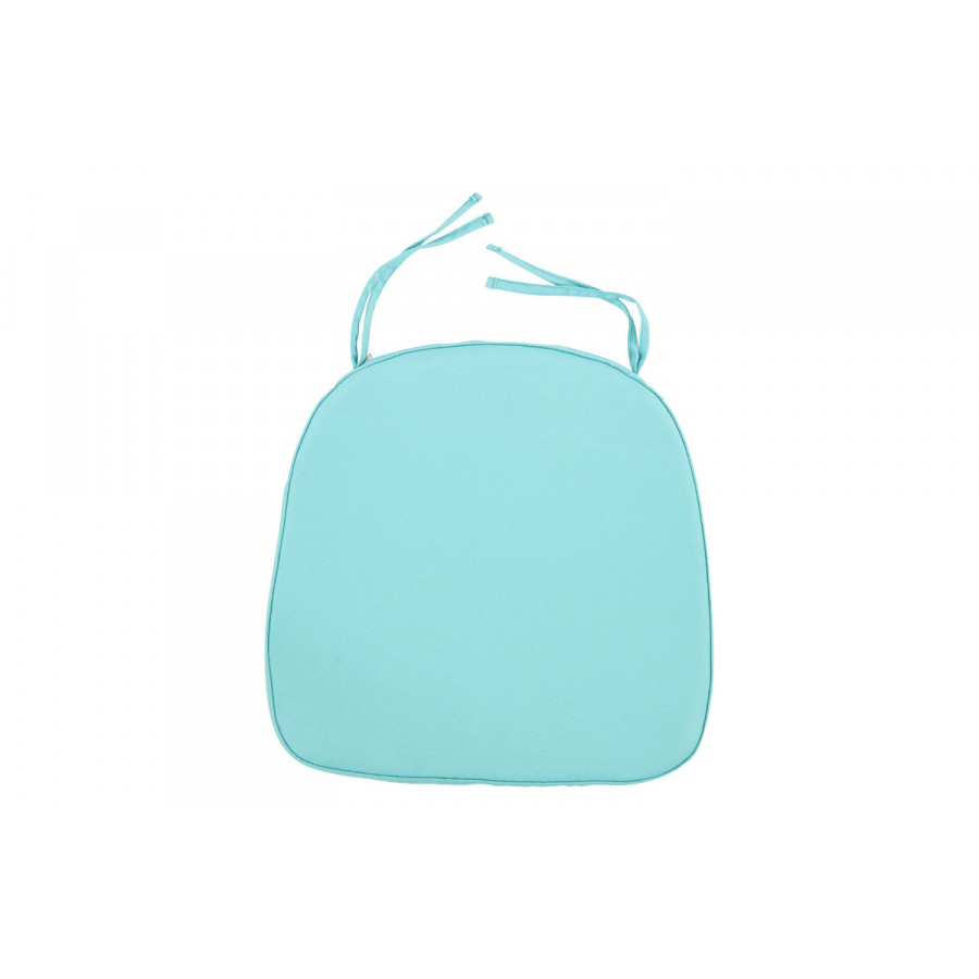 LeisureMod Modern Dining Chair Cushion Pads - Teal