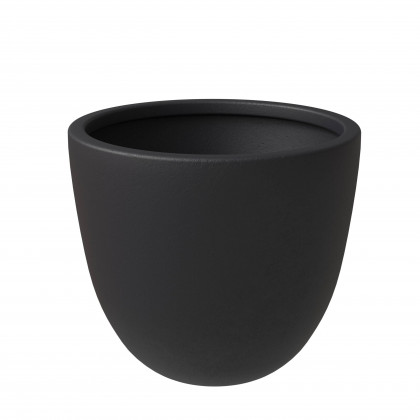 LeisureMod - Dahlia Modern 11" Fiberstone and MgO Clay Planter Pot
